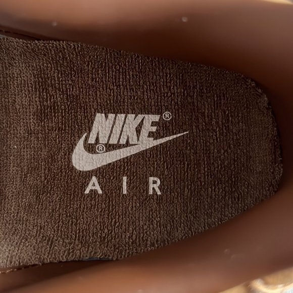 Nike Air Force 1 QS Natural, Underbrush and Acorn Sneakers - Picture 10 of 11